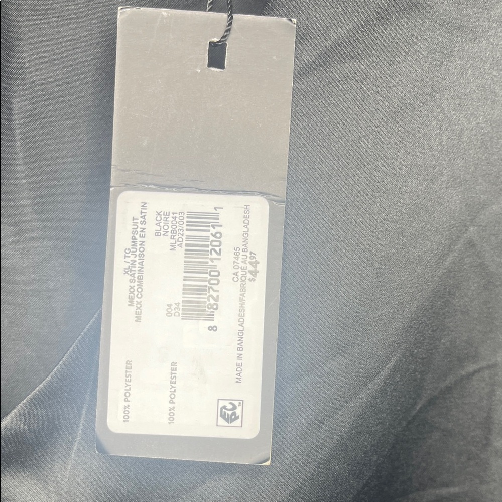 Mexx Satin Black Jumpsuit - Picture 4 of 10